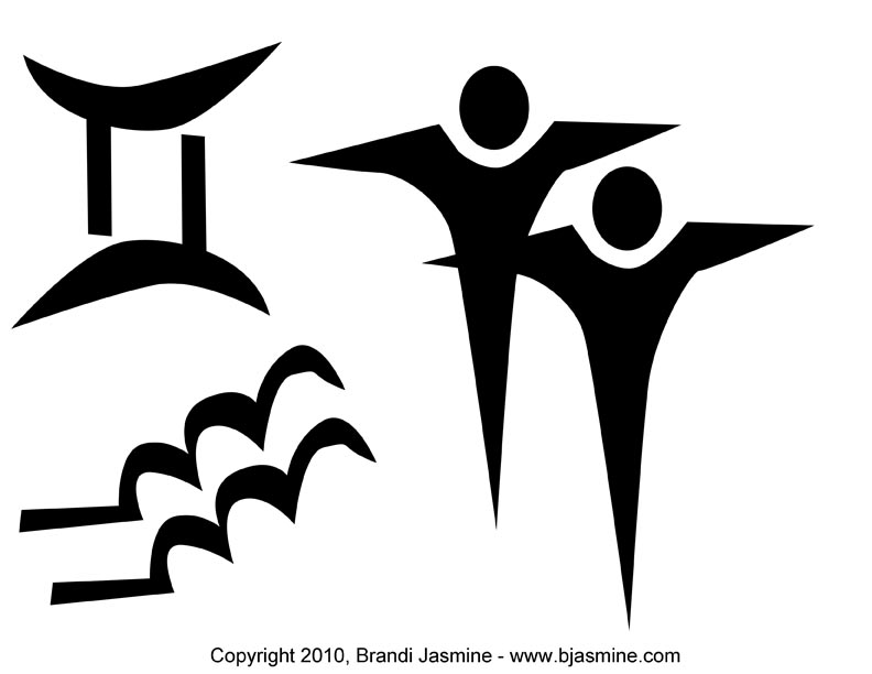 792x612 Gemini Zodiac Sign Pumpkin Carving Pattern