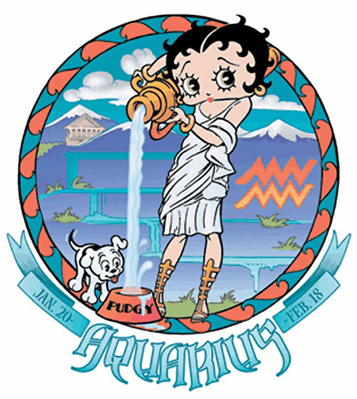 736x823 25 Best Zodiac Signs N Betty Boop Images Aquarium