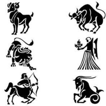 340x340 Signs Of The Zodiac Free Vector 123freevectors
