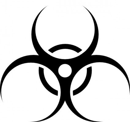 425x399 Biohazard Symbol Clip Art Make It So Symbols