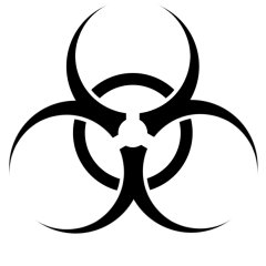 Zombie Biohazard Symbol | Free download on ClipArtMag