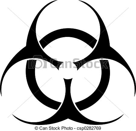 450x433 Biohazard Clipart Black And White