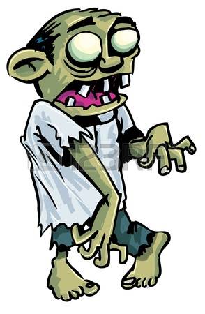 294x450 Zombie Clipart Cartoon Character