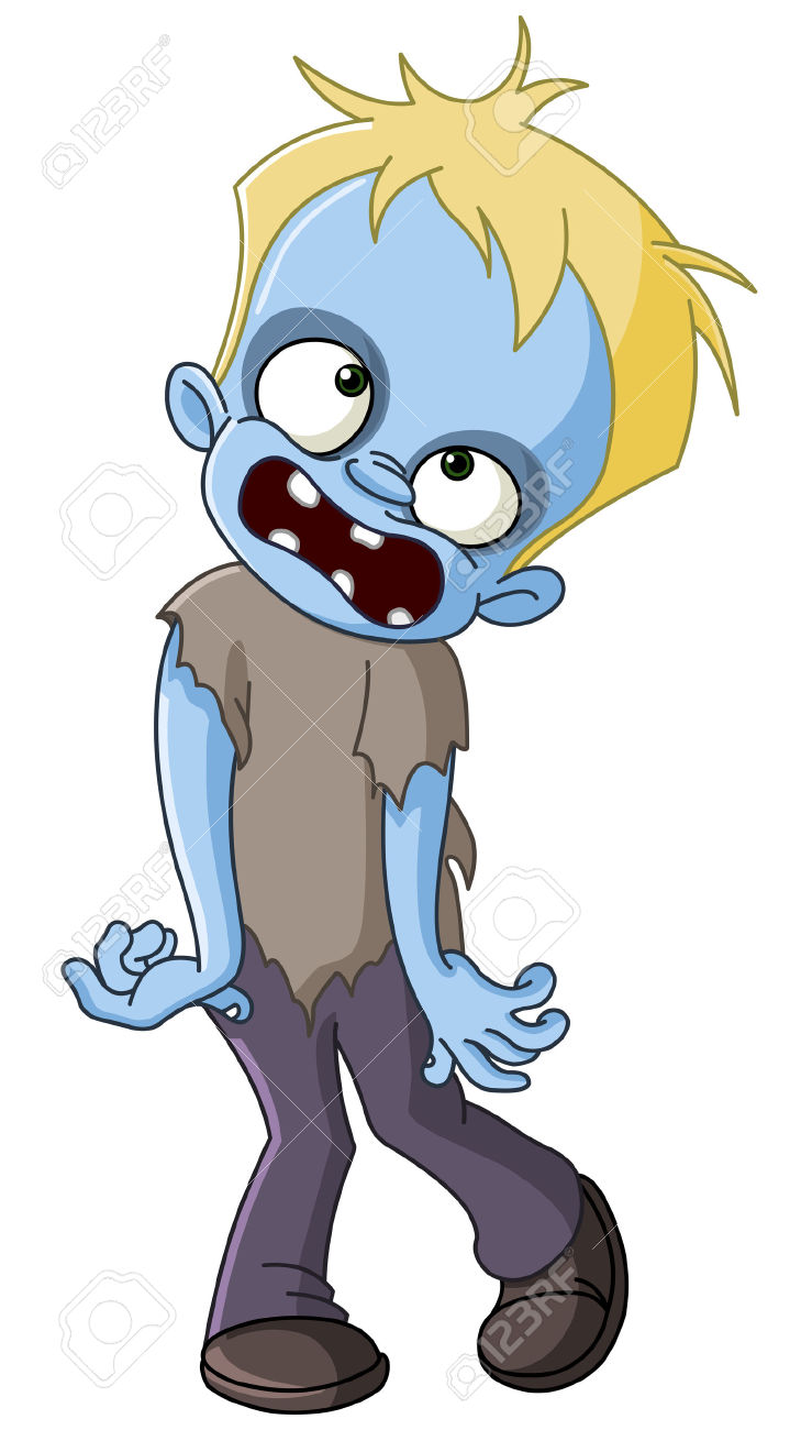 729x1300 Zombie Clipart Kid Friendly