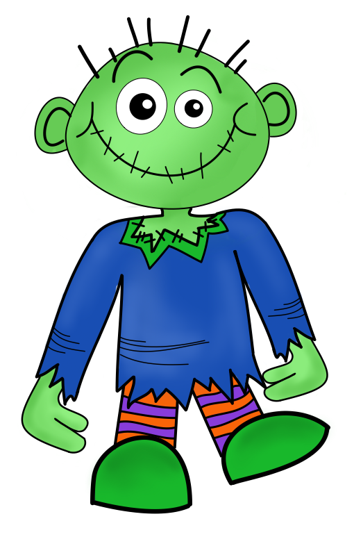 510x773 Zombie Girl Clipart Kid 2