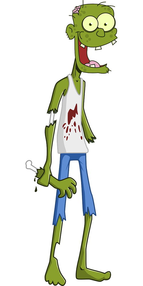 500x1000 Free To Use Amp Public Domain Zombie Clip Art