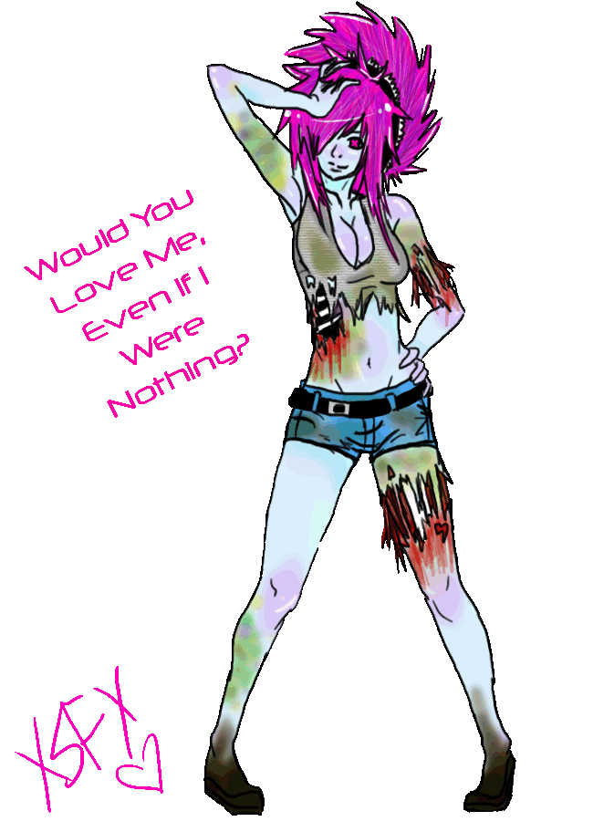 673x912 Another Zombie Girl By Styl Fly