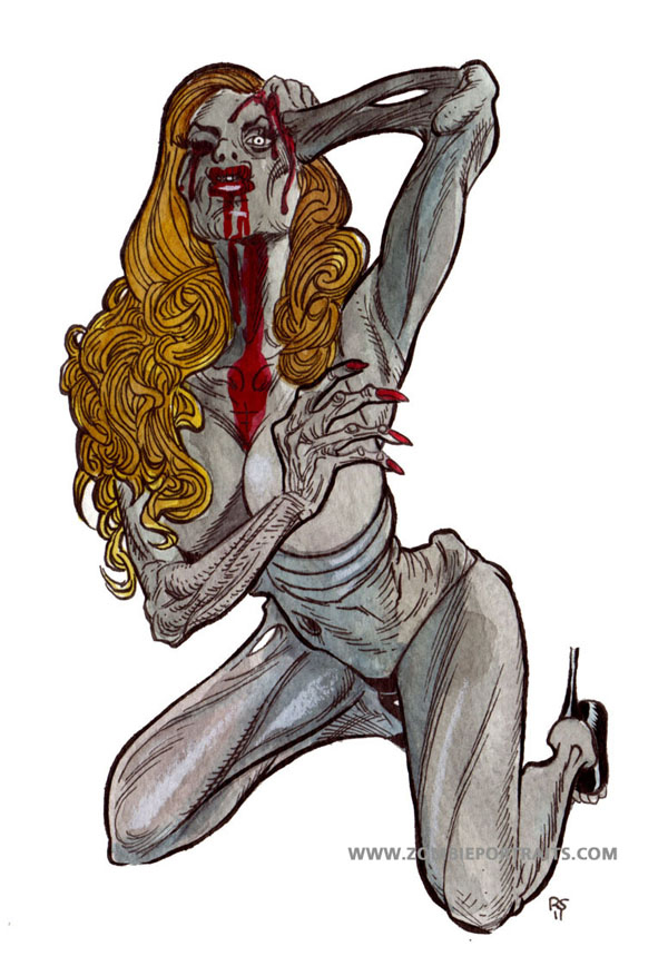600x859 Pin Up Zombie Girls