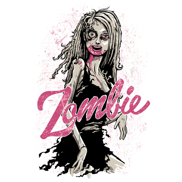 600x600 Zombie Girl