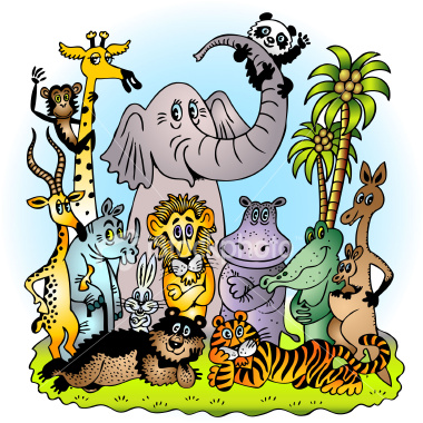 380x380 Zoo Clipart Animal Family