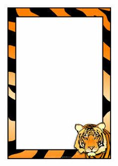 236x333 Zebra A4 Page Borders (Sb9226)