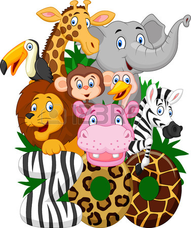 377x450 Cartoon Collection Animal Of Zoo Royalty Free Cliparts, Vectors
