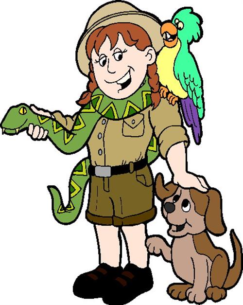 500x627 Zoo Clipart Tour Guide