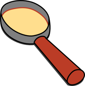 293x297 Orange Zoom Tool Clip Art