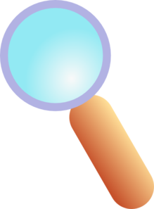 219x297 Search Find Zoom Clip Art