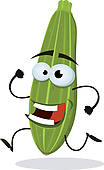 104x170 Vegetable Zucchini Clip Art