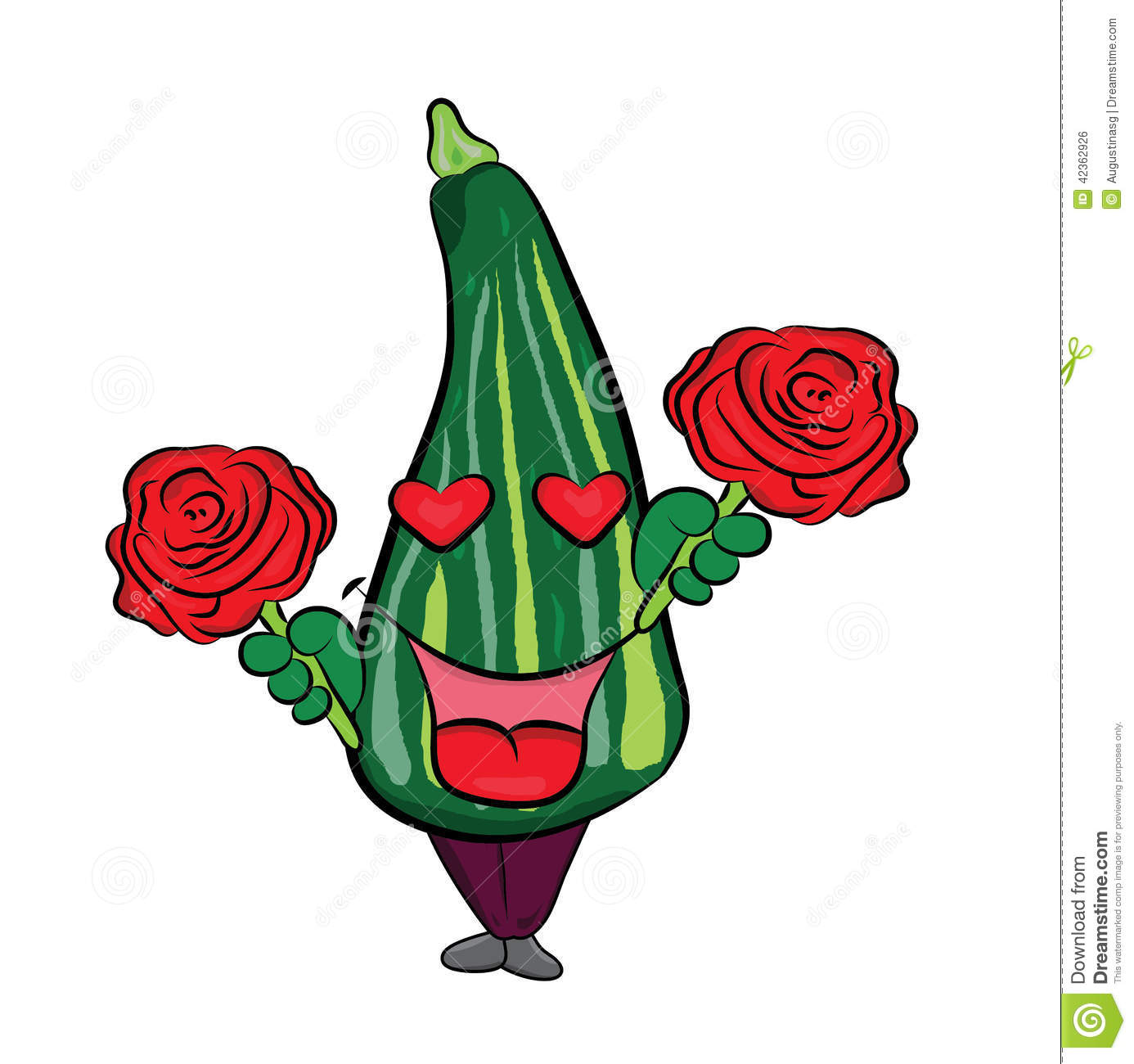 1386x1300 Zucchini Character Clipart