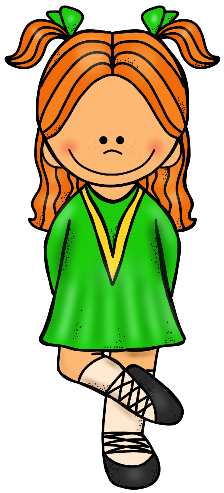 727x1600 Irish Dancer Clipart Kid