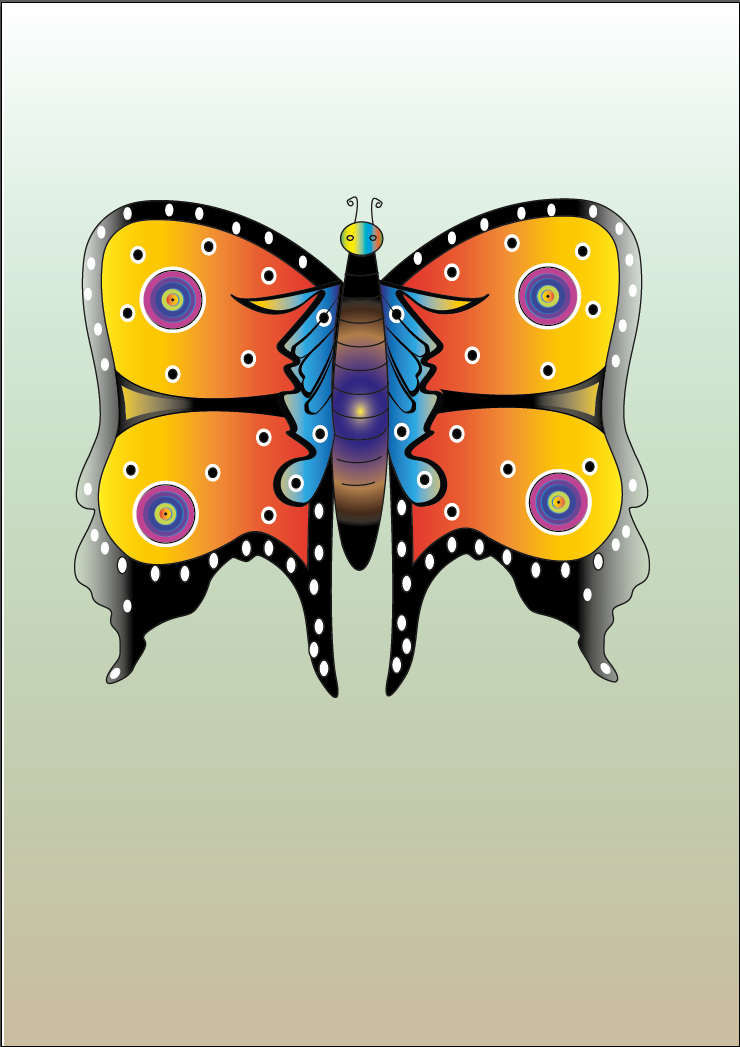 Butterfly Clipart Illustration